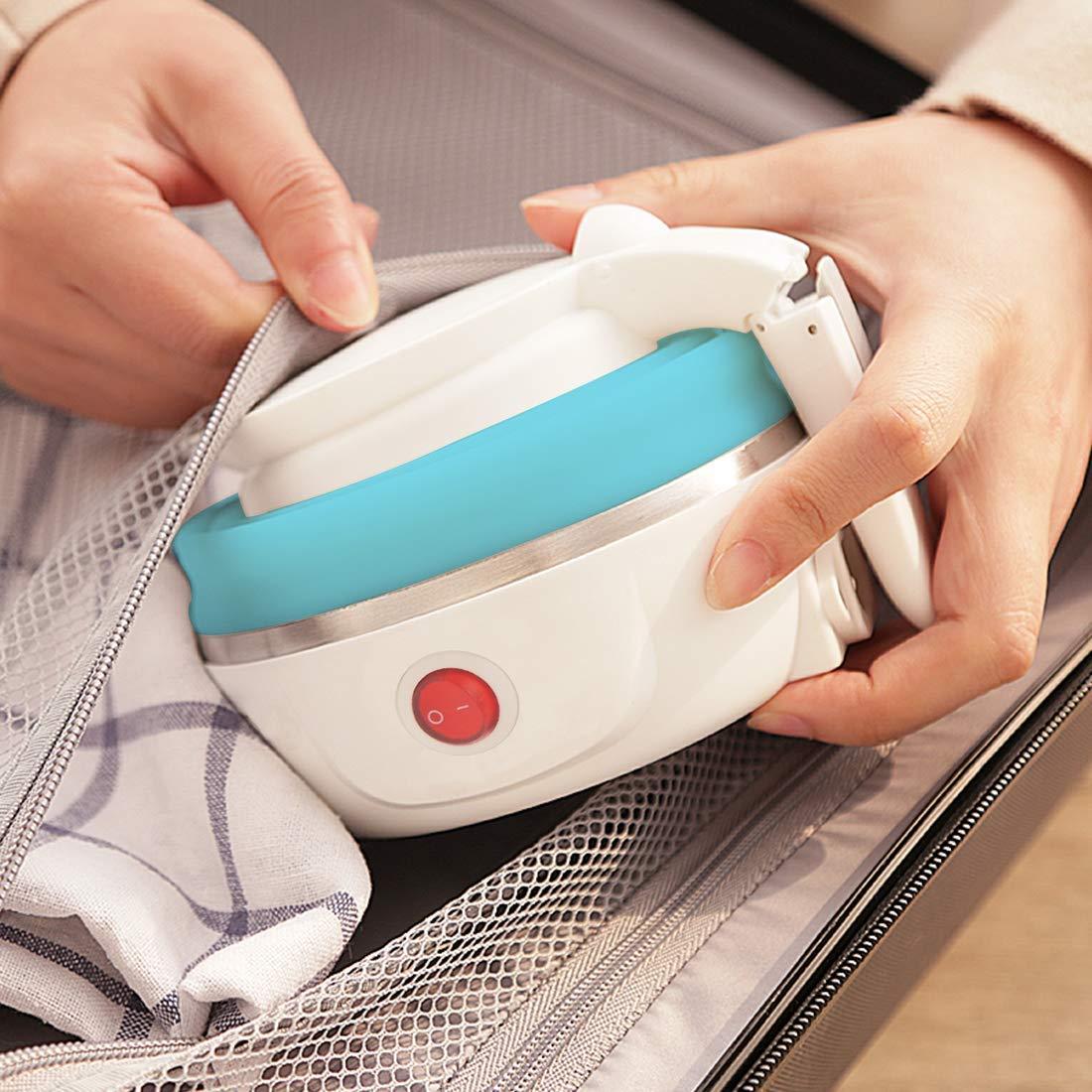 Portable Electric Kettle - Silicone Foldable Electric Water Kettle ( 600 ml )