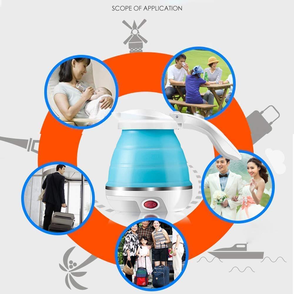 Portable Electric Kettle - Silicone Foldable Electric Water Kettle ( 600 ml )