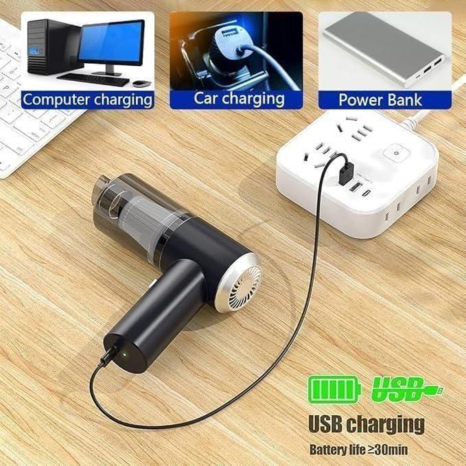 Portable Air Vacuum Suction Cleaner- Wireless