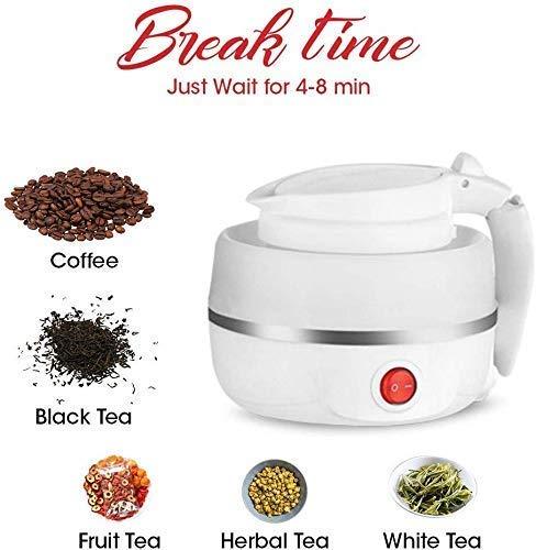 Portable Electric Kettle - Silicone Foldable Electric Water Kettle ( 600 ml )