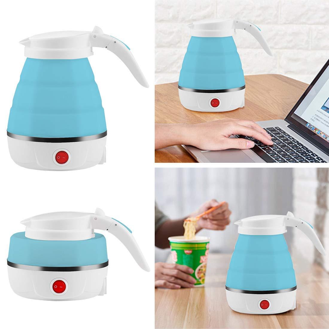 Portable Electric Kettle - Silicone Foldable Electric Water Kettle ( 600 ml )